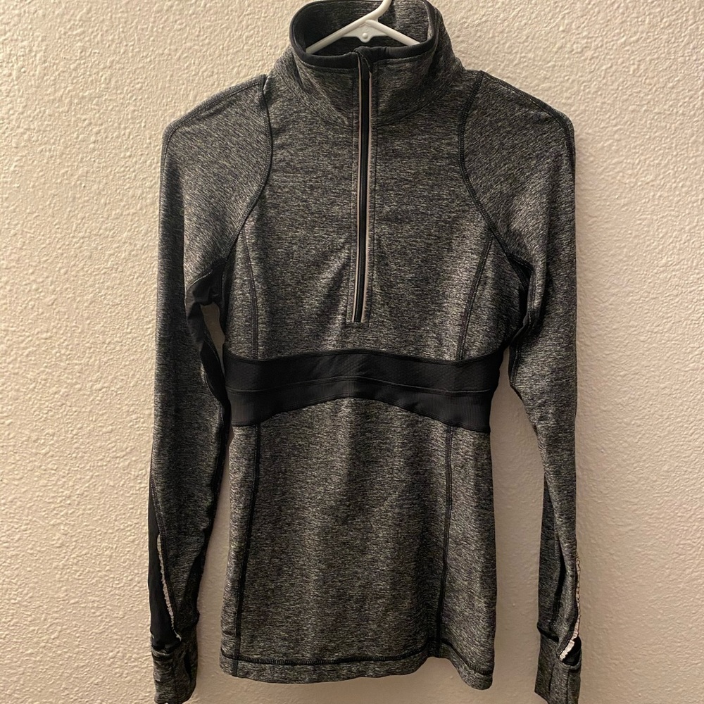 Lululemon Run Full Tilt Half Zip Pullover